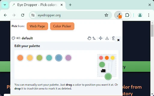 Eye Dropper: Kunin ang Kulay sa Website nang Mabilis at Libre - Screenshot 3