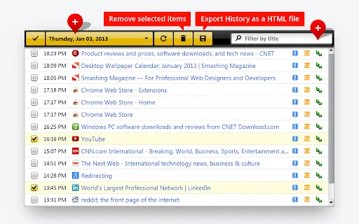 I-download ang Click&Clean: Linisin ang Browser sa Isang Click - Screenshot 4
