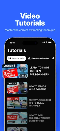 I-download ang SwimUp – Ang Iyong Personal na Swimming Coach - Screenshot 4