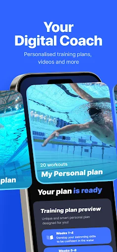 I-download ang SwimUp – Ang Iyong Personal na Swimming Coach - Screenshot 1