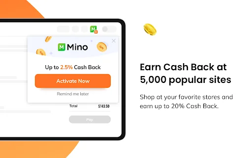 I-download ang Mino: Automatic Coupons at Cash Back – Libreng Tipid - Screenshot 4