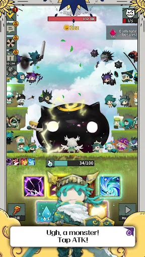 I-download ang Tap Dragon: Little Knight Luna – Idle RPG Free - Screenshot 20