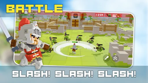 I-download ang Craft Warriors Frontier – Laro ng Estratehiya - Screenshot 2