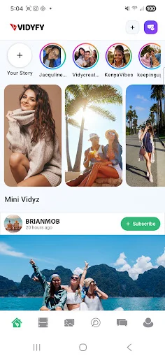 I-download ang Vidyfy App – Manood at Magbahagi ng Video - Screenshot 1