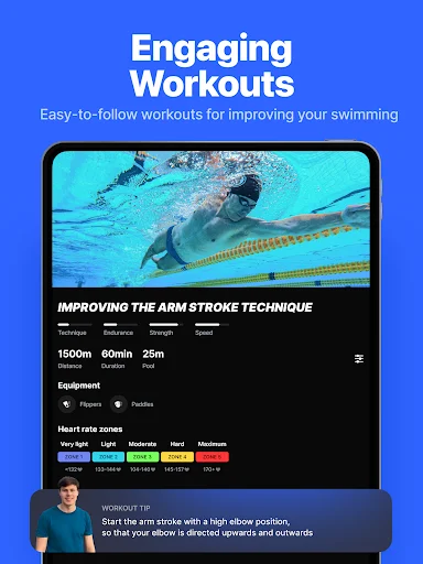 I-download ang SwimUp – Ang Iyong Personal na Swimming Coach - Screenshot 12