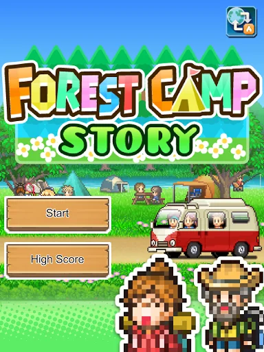 I-download ang Forest Camp Story – Pixel Art Sim Game Libre - Screenshot 16