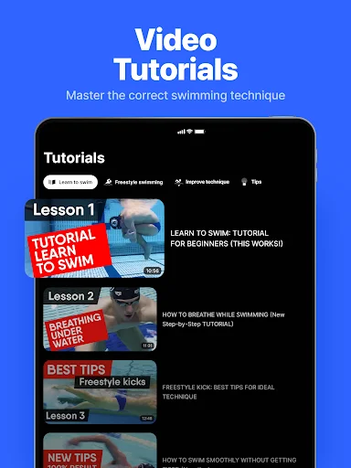 I-download ang SwimUp – Ang Iyong Personal na Swimming Coach - Screenshot 15