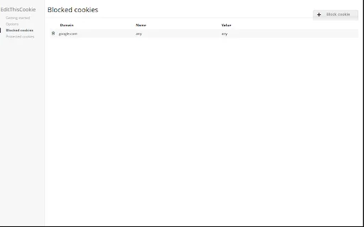 I-download ang EditThisCookie (V3) – Pinakamahusay na Cookie Manager - Screenshot 5