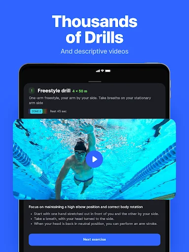 I-download ang SwimUp – Ang Iyong Personal na Swimming Coach - Screenshot 18