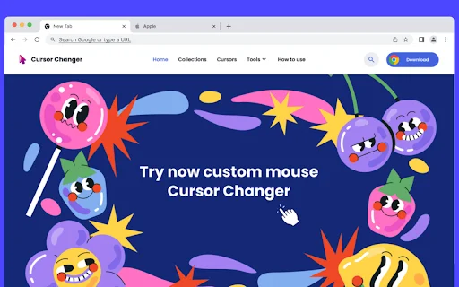 Mouse Cursor – Custom Cursor: Baguhin ang Iyong Pointer nang Libre - Screenshot 1